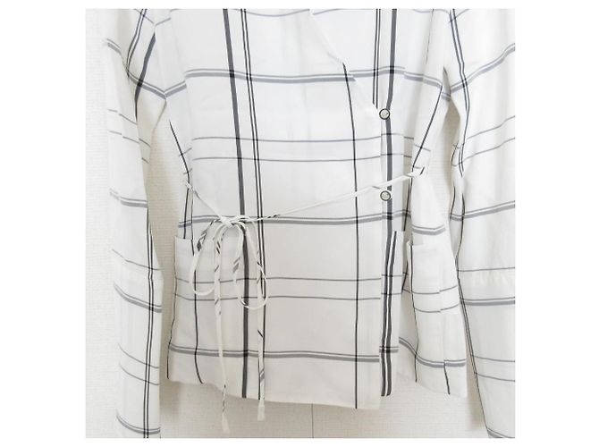 Autre Marque Giacca Set Up PROTAGONIST Pantaloni Larghe 2 Vie Bianco - vista 5
