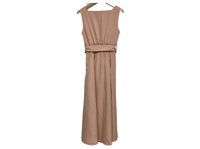 Autre Marque Couture Trench-ähnliches Ensemble-Kleid Pink - Ansicht 8