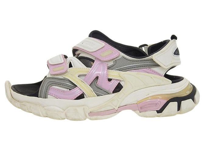 Everyday Sandali Balenciaga Track Rosa Bianco Grigio - vista 3