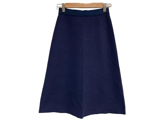 Falda de punto Tory Burch Azul Azul marino - vista 3