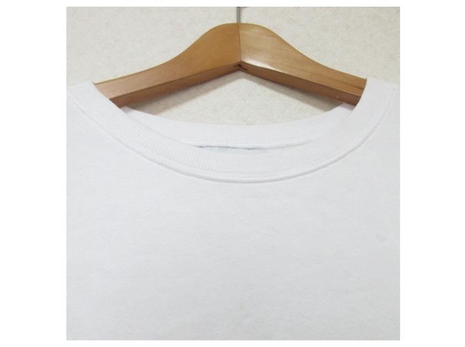 Autre Marque Cyan Tokyo Oversweat Pullover mit französischen Ärmeln Weiß - Ansicht 3