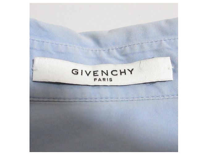 Langarmhemd Kleid Givenchy BW20PP11Z6 Blau Hellblau - Ansicht 5
