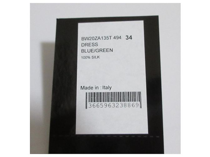 Langarmhemd Kleid Givenchy BW20PP11Z6 Blau Hellblau - Ansicht 7