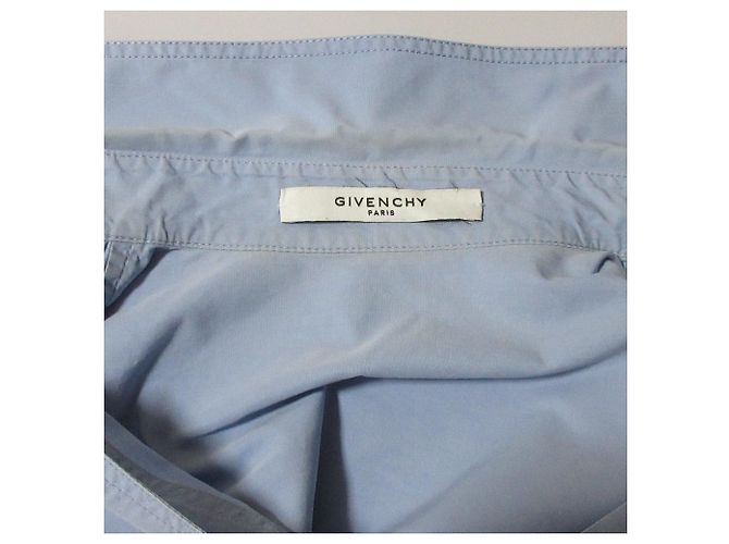 Langarmhemd Kleid Givenchy BW20PP11Z6 Blau Hellblau - Ansicht 8