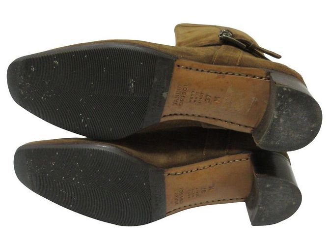 Autre Marque Botas Largas de Ante TANINO CRISCI Castaño Bronce - vista 8