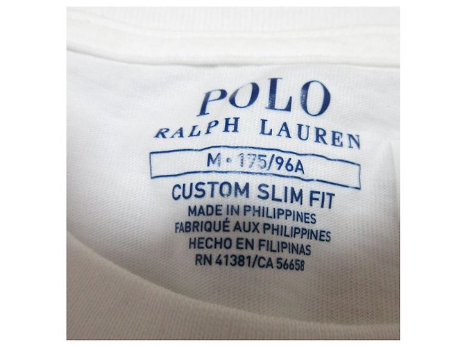 Camiseta de algodón con estampado de logo de Polo Ralph Lauren Blanco Roja - vista 4