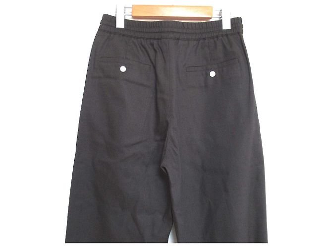 Pantaloni Jogger in Materiale Hermès Bronzo - vista 4