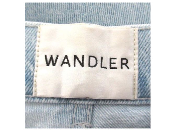 Autre Marque Jeans rectos de denim Wandler Azul Azul claro - vista 7