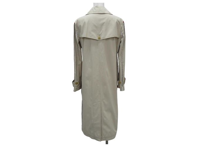 Trench coat lungo Side Line Tory Burch Beige - vista 3