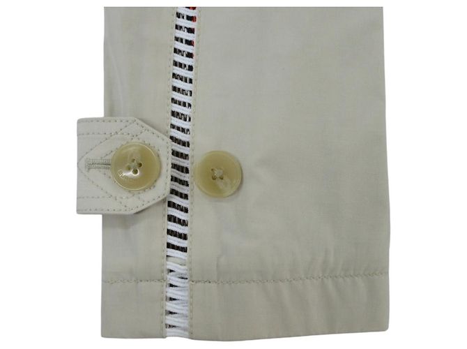 Trench coat lungo Side Line Tory Burch Beige - vista 6