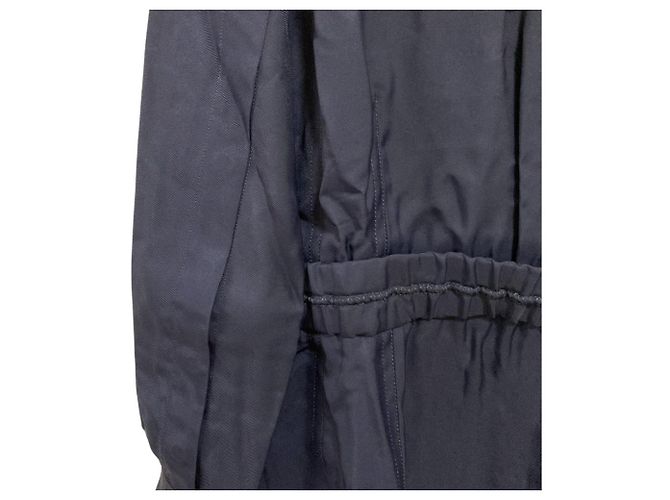 Autre Marque CYCLAS Langarmkleid Blau Marineblau - Ansicht 3