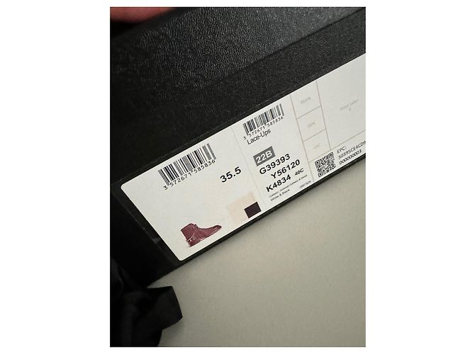 Chanel Schnürstiefel aus Leder weiß - Ansicht 10