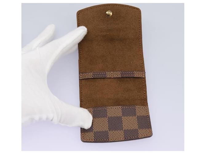 Custodia per gemelli Louis Vuitton Damier Marrone - vista 5