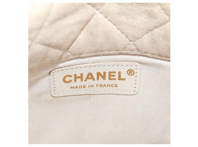 Borsa a Spalla Chanel Mineral Nights in Pelle Decorata con Strass, Media D'oro - vista 6