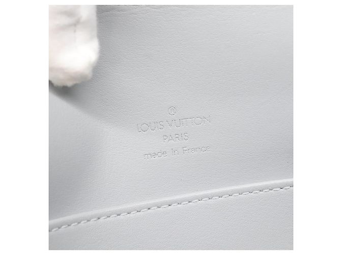 Borsa Louis Vuitton Thompson Street Monogram Vernis Media Beige - vista 6