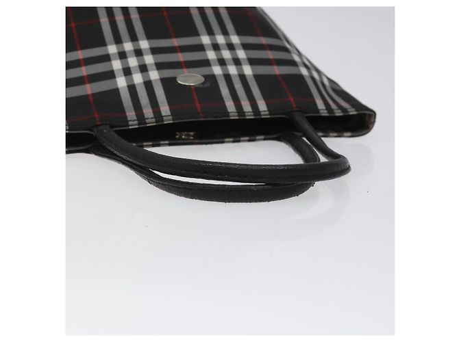 Burberry Nova Check Nylon Tote Schwarz - Ansicht 7