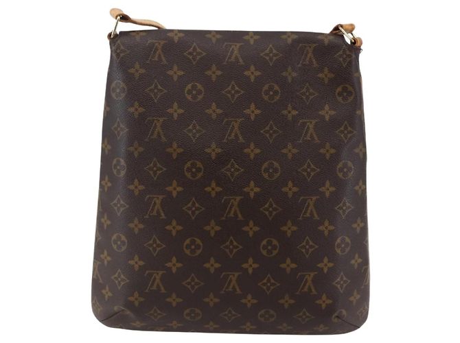 Borsa Musette Louis Vuitton in Tela Monogram Marrone - vista 2