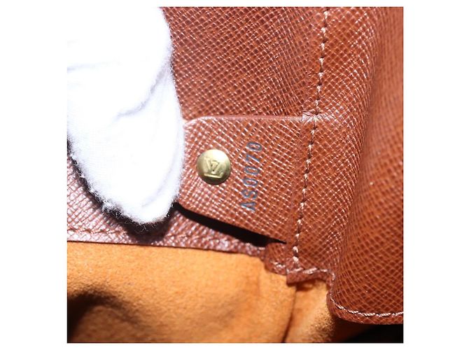 Borsa Musette Louis Vuitton in Tela Monogram Marrone - vista 7