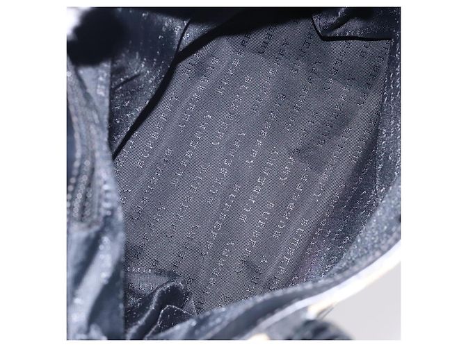 Burberry Nova Check Tote aus Canvas im kleinen Format Beige - Ansicht 5