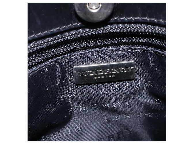 Burberry Nova Check Tote aus Canvas im kleinen Format Beige - Ansicht 6