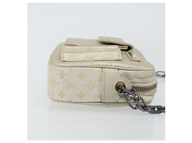 Borsa a Spalla McKenna Mini Lin Louis Vuitton D'oro - vista 3