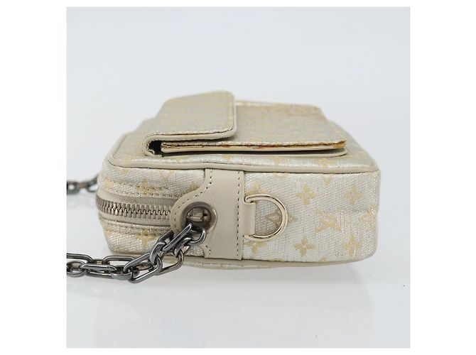 Borsa a Spalla McKenna Mini Lin Louis Vuitton D'oro - vista 4