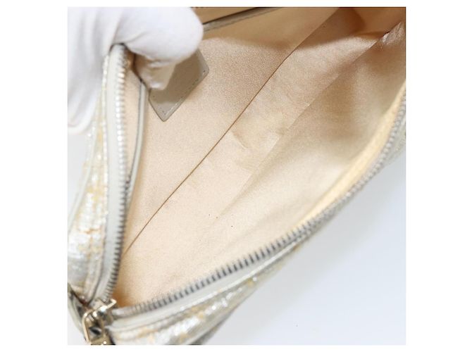 Borsa a Spalla McKenna Mini Lin Louis Vuitton D'oro - vista 5