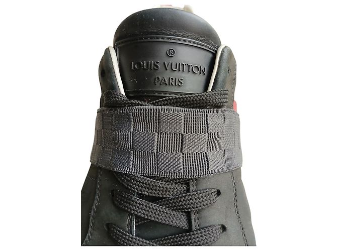 Sneakers Louis Vuitton in pelle nere uomo 41 Nero - vista 2