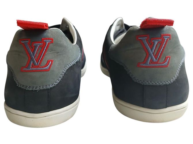 Sneakers Louis Vuitton in pelle nere uomo 41 Nero - vista 5