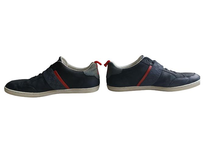 Sneakers Louis Vuitton in pelle nere uomo 41 Nero - vista 6