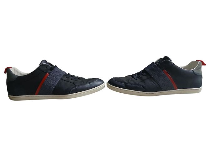 Sneakers Louis Vuitton in pelle nere uomo 41 Nero - vista 7