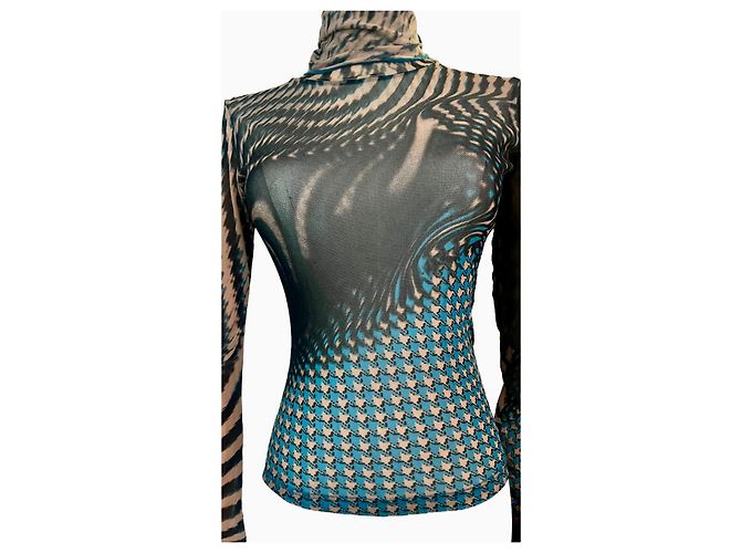 Just Cavalli Cavalli Psychedelic mesh top - view 2