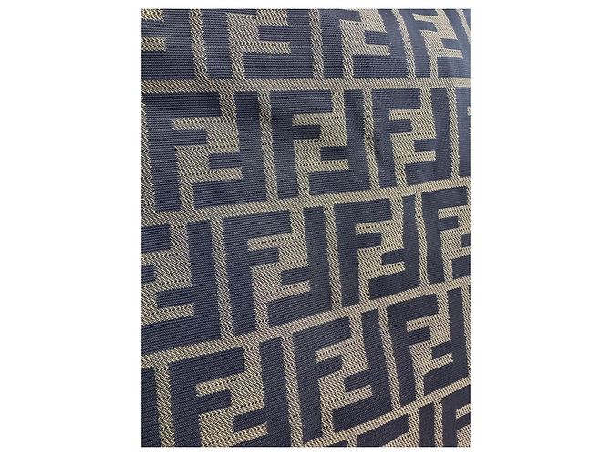 Borsa a mano/spalla Fendi in pelle/canvas marrone 294 - vista 10