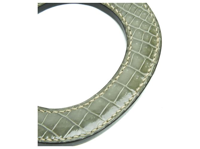 Hermès Bracciale o Pendente Isthme L Verde Pelle Hermes - vista 3