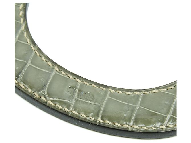 Hermès Bracciale o Pendente Isthme L Verde Pelle Hermes - vista 4