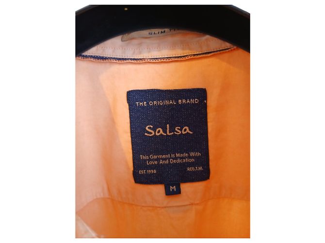 Autre Marque Camicia Uomo Slim Fit in Cotone a Maniche Corte - vista 3