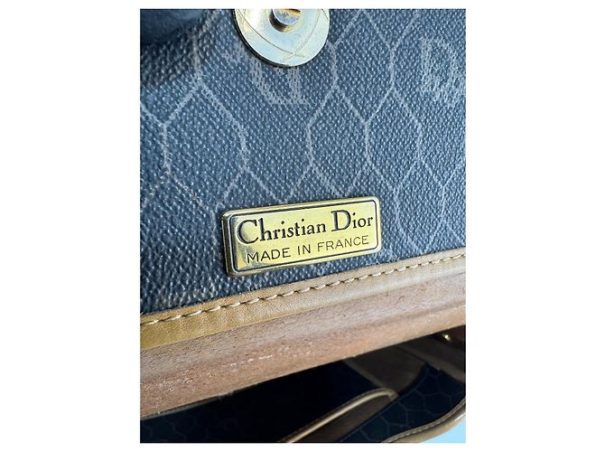 Bolsa transversal Dior, preta, em couro.296 Marrom Preto - vista 12