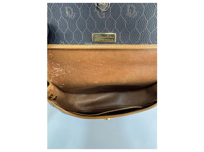 Bolsa transversal Dior, preta, em couro.296 Marrom Preto - vista 13