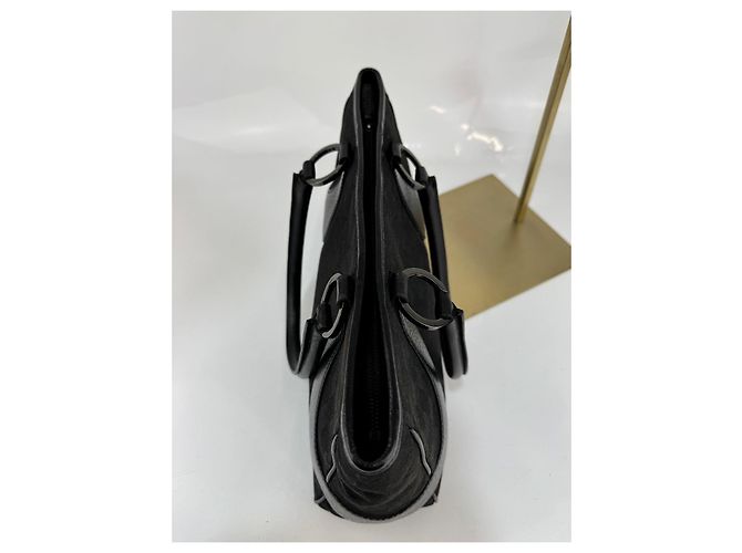 Borsa Gucci GG in tela/pelle nera.297 - vista 10