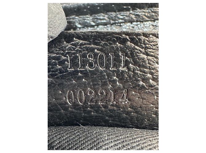 Borsa Gucci GG in tela/pelle nera.297 - vista 12