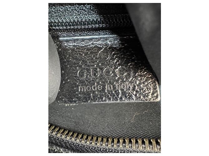Borsa Gucci GG in tela/pelle nera.297 - vista 13