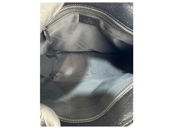 Borsa Gucci GG in tela/pelle nera.297 - vista 14