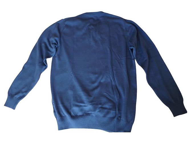 Suéter Teddy Smith Azul de Algodão Masculino M - vista 2