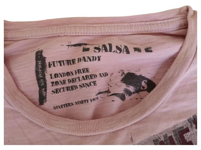 Autre Marque Salsa Sweatshirt Rosa Baumwolle Größe M Pink - Ansicht 3
