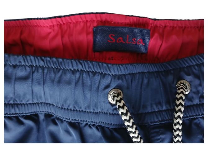 Autre Marque Salsa Blue Polyester Shorts M - view 2