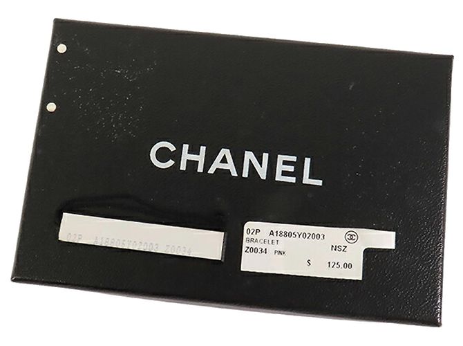 Bracciale charm CC in strass placcato oro di Chanel D'oro - vista 9