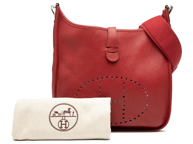 Hermès Evelyne III 33 Rosso Togo - vista 8