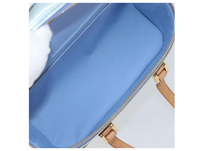 Borsa Sullivan Orizzontale Monogram Vernis PM Louis Vuitton Blu - vista 5