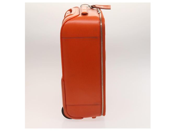 Valigia Pegase Louis Vuitton in pelle Epi 45 Arancione - vista 4