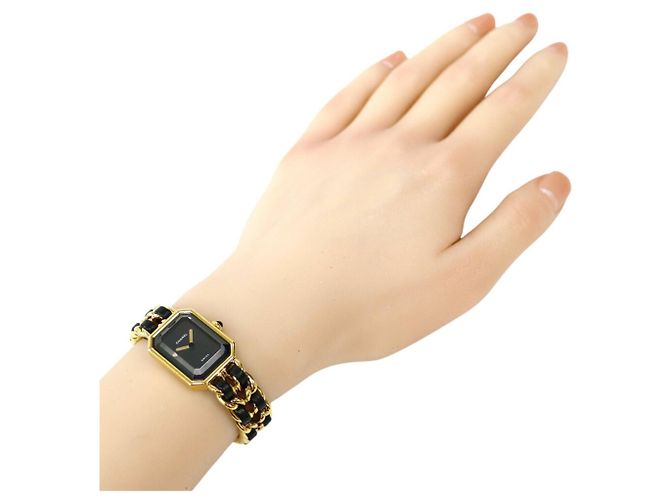 Chanel Premiere S Damenarmbanduhr Schwarz - Ansicht 2